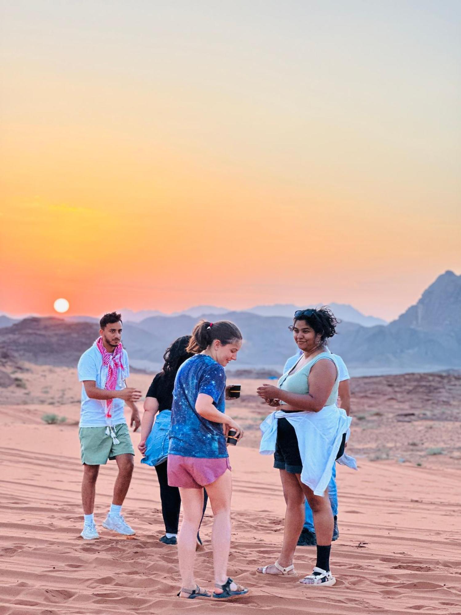 Ferienwohnung Sunset Dreams Camp Wadi Rum Exterior foto